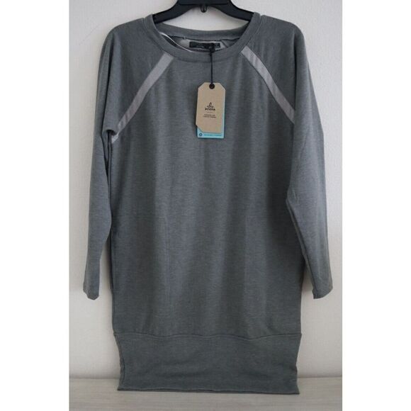 prAna 1963451 Women's Sz XS Ashy Gray Rosie Dress $99 - Picture 1 of 11